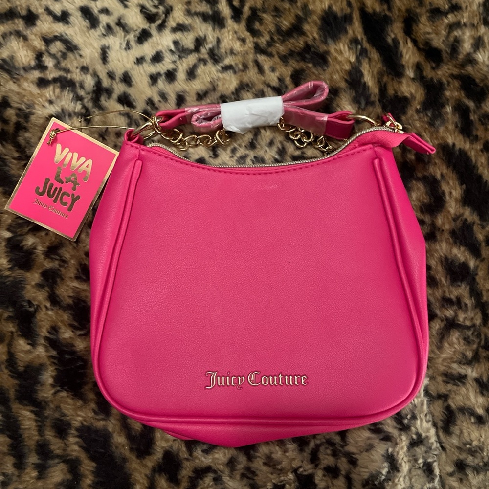 Juicy Couture Vibrant Pink Shoulder Bag